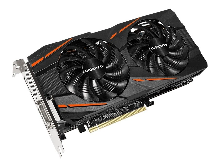 Gigabyte AMD Radeon RX580 RX 580 8GB 2048SP GDDR5 PCI-E Graphics Video Card  - Image 2 of 4
