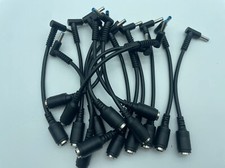 Lot 15 x Power Charger Converter Adapter Cable For HP Blue Tip 7.4mm To 4.5mm