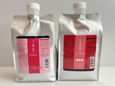 LebeL IAU Cleansing Relaxment Shampoo Cream Melt repair Treatment 1000ml Refill