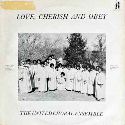 LP The United Choral Ensemble Love, Cherish And Obey STILL SEALED NEW OVP