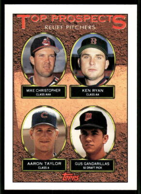 1993 Topps #786 Mike Christopher / Ken Ryan / Aaron Taylor / Gus Gandarillas