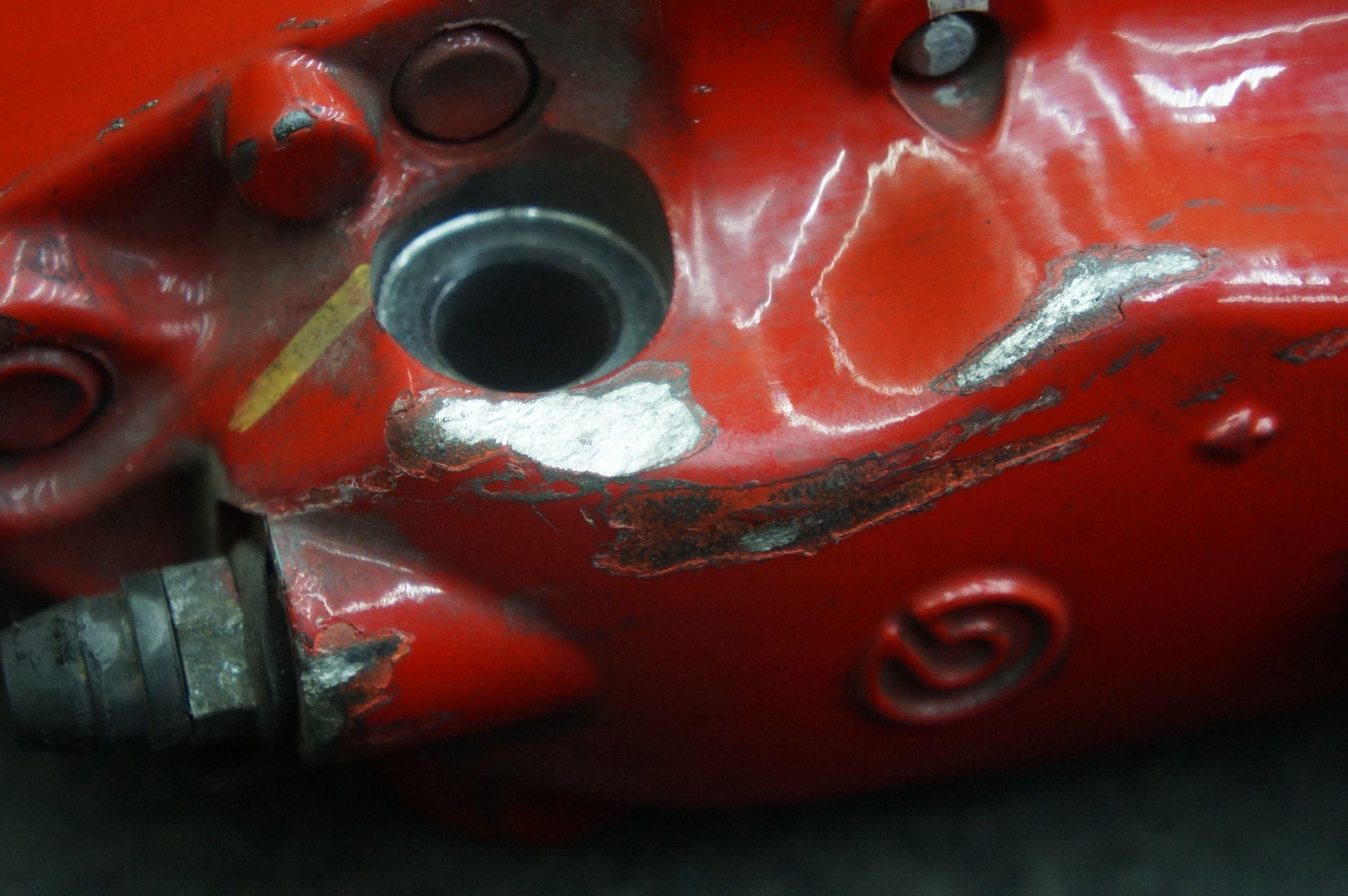 Front Right Passenger Side Brake Caliper Red 243548 Ferrari 360 Modena 02