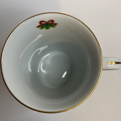 Vintage Otagiri ceramic Cups Mugs Christmas Tree MaryAnn Baker Coffee Tea 8 Ozs - Picture 7 of 15