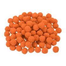 Pom Felt Balls Fabric 3cm 30mm Orange Yellow for Crafts Project DIY 100 Pcs