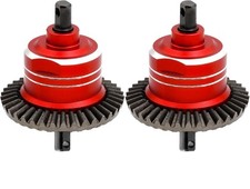 2PCS Front Rear Differential 45 Steel for Traxxas 1/10