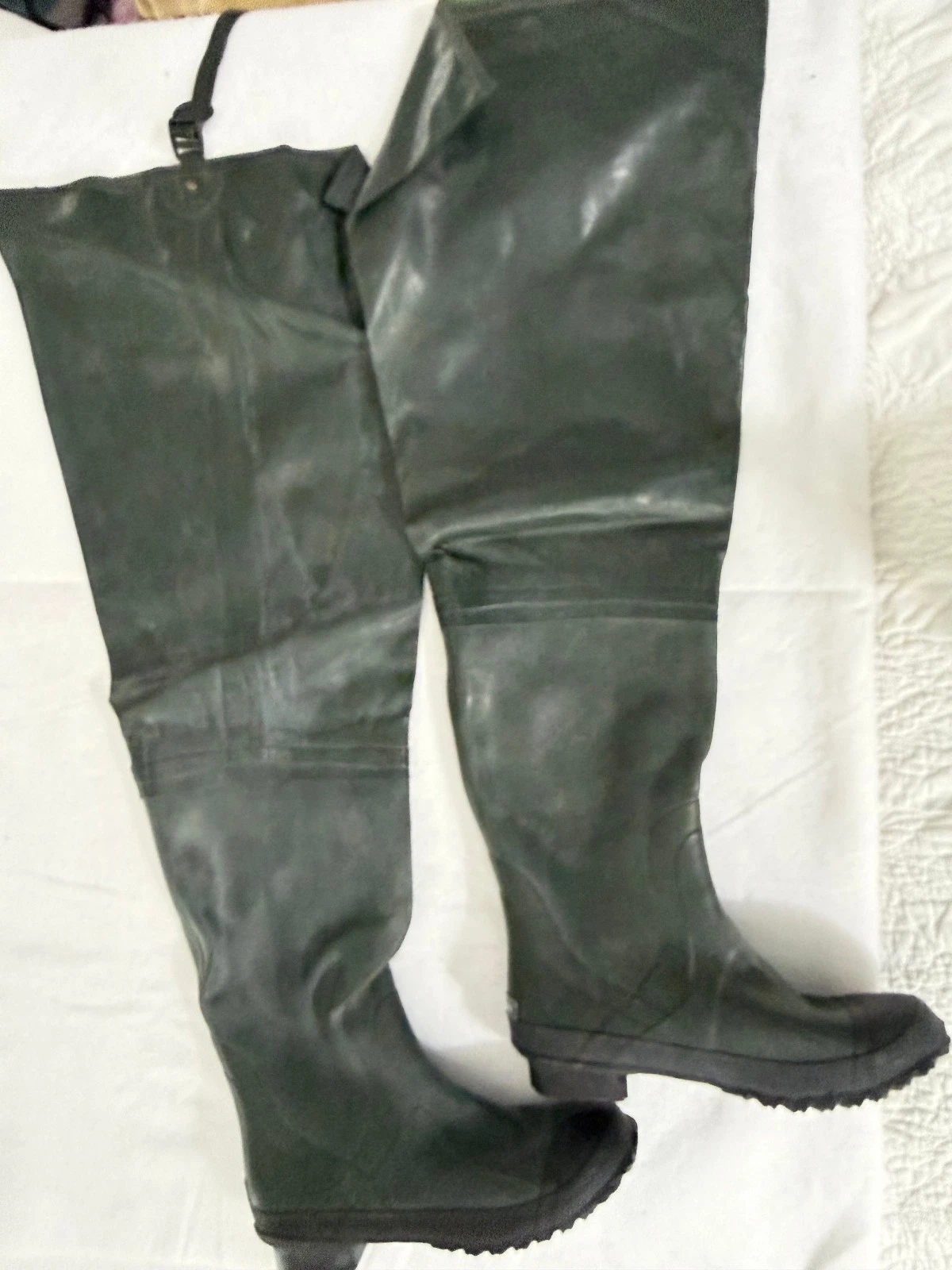 Hodgman Mackenzie Hip Waders Cleated Boot Fishing Men's 10/42