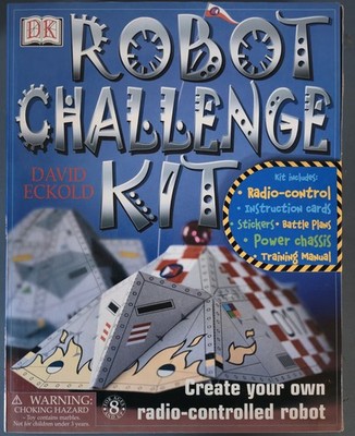 Robot Challenge Kit create radio-controlled robot New in Box DK Publishing 2002