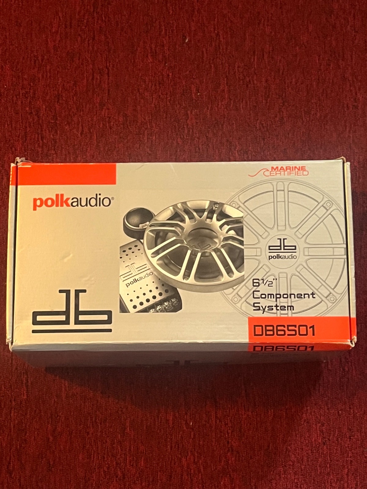 Polk Audio DB6501 6 1/2" Speaker Component System NEW (4 Cro