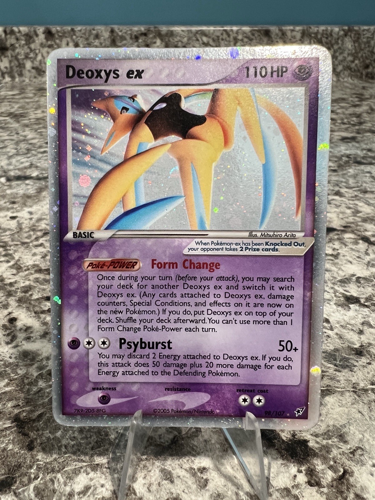 Deoxys ex (Attack Forme) 98/107 Holo EX Deoxys MP