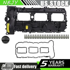 Valve Cover w/ Gasket & Cap for BMW N55 135i 335i 535i 640i 740i X3 X5 X6 3.0L