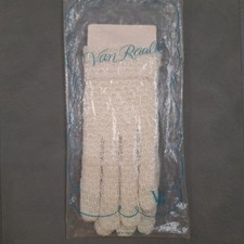 Vintage Scalloped Nylon Gloves Van Raalte 