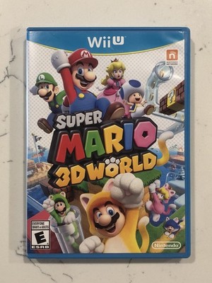 Super Mario 3D World (Nintendo Wii U, 2013) Tested & Working! - With Manual