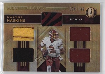 2020 Panini Gold Standard Mother Lode Relics 126/199 Dwayne Haskins #ML4 17qd