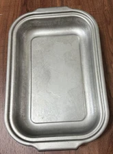 Vintage Heavy Duty Stainless Steel Mini Roasting Pan 14 in. x 10 in. x 3 in