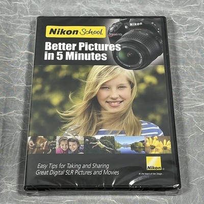 Nikon School Better Pictures in 5 Minutes DVD 2012 Photography Tips