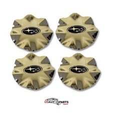 Set Of 4 - Genuine Subaru Chrome Wheel Hub Center Cap For Tribeca 2006-2014