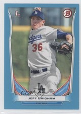 2014 Bowman Draft Blue 255/399 Jeff Brigham #DP66 4n3