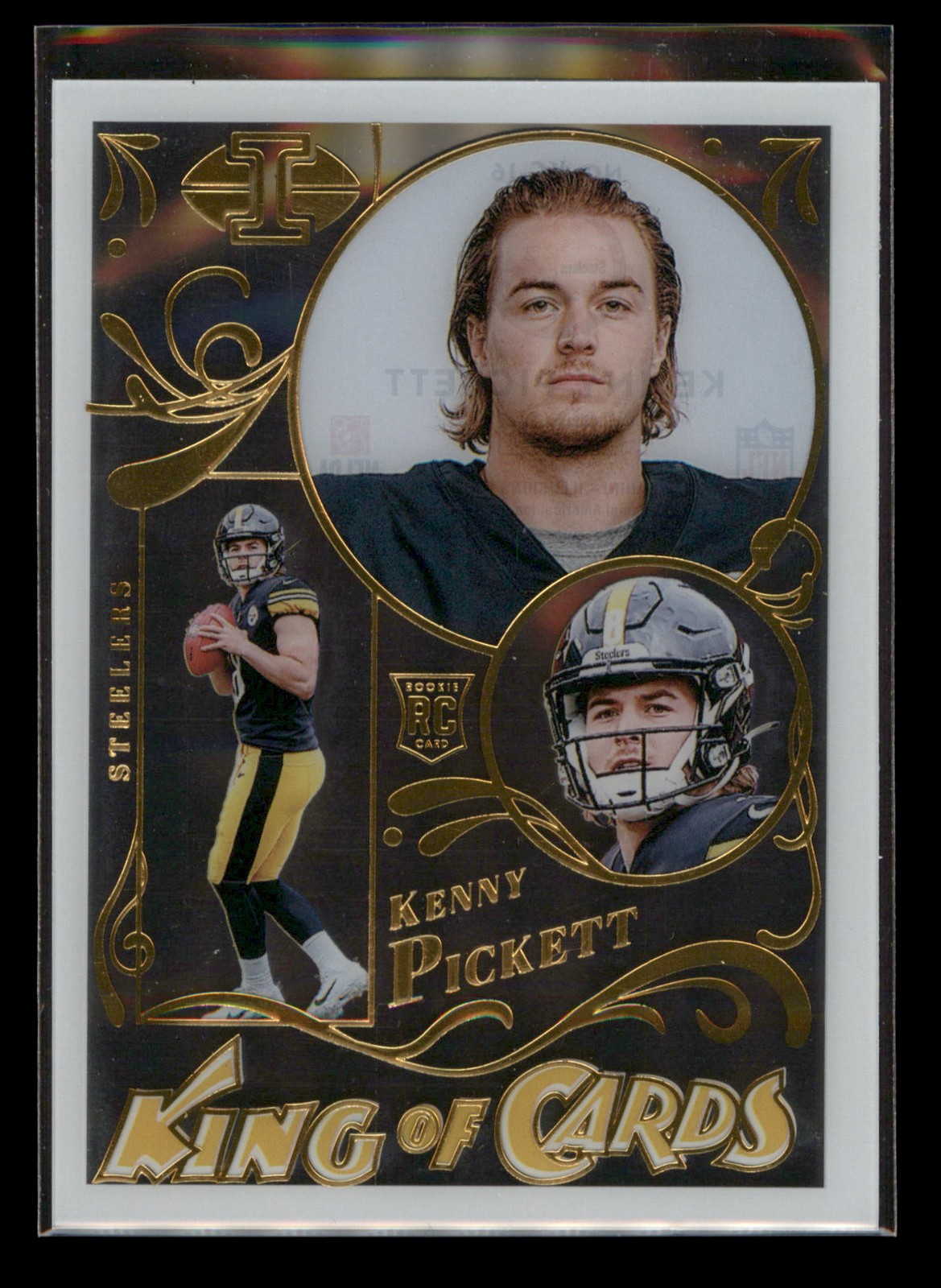 2022 Panini Illusions #KC-16 Kenny Pickett King of Cards