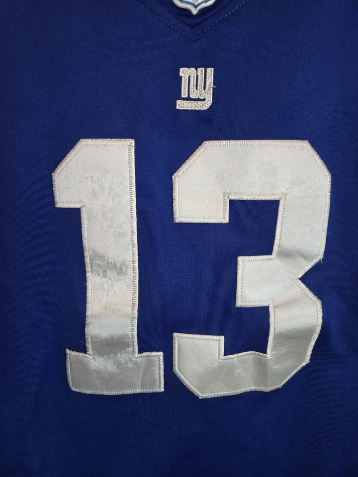Camiseta para dama Odell Beckham Jr talla mediana Nike cosida #13 New York Giants cosida Foto 2 de 4