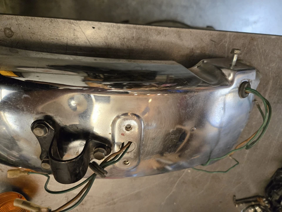 1974 1975 1976 Honda CB360 T Rear Fender Dented!!! Cheap!!! - Image 3 of 4