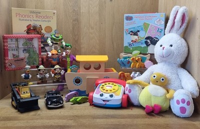 Disney Vorschule Holz Kunststoff pädagogisches interaktives Spielzeug 3 - 5 Jahre Paket 
