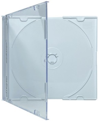 SLIM WHITE Color CD Jewel Cases Lot