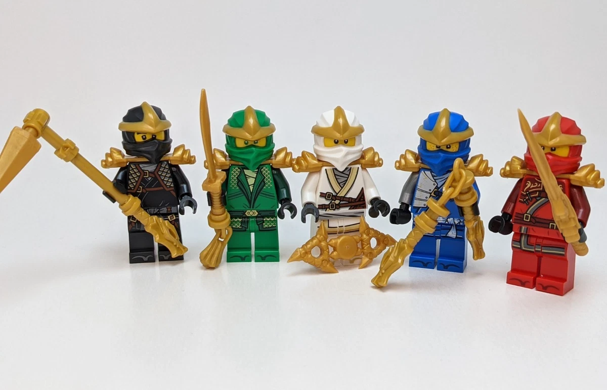 kai.m　38 Official LEGO Ninjago ZX Kai Armor NJO0032 Minifigure With Weapons