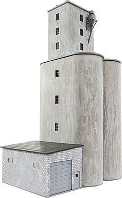 Walthers Cornerstone 933-4047 HO Prairie Co-Op Elevator Kit