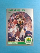 Nate McMillan 1990-91 NBA Hoops Basketball Card # 282 J3596