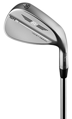 Left Hand Titleist Vokey SM9 Tour Chrome F Grind 54* Sand Wedge 54-14 DG S200 VG