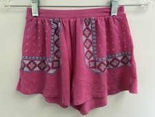 OshKosh B'Gosh Kids Girls Patterned Viscose Elastic Waist Pull On Shorts Pink 5
