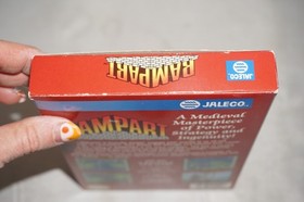 Rampart (Nintendo NES) Complete in Box w/ Reg Card CIB