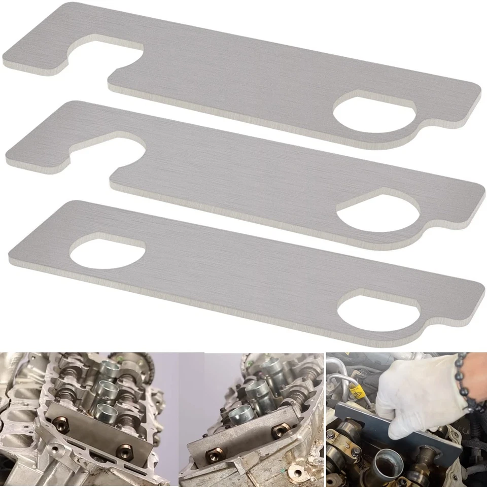 Kit de herramientas de retención de árbol de levas de 3 piezas para Buick GM Cadillac Opel Saab EN48383 EN46105 Foto 2 de 4