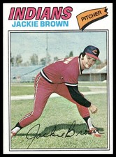 1977 Topps #147 Jackie Brown MINT Cleveland Indians