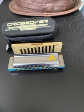 Hohner crossover, key of  A, blue moon custom comb