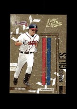 2004 Donruss Leather & Lumber Gold #16 Marcus Giles Atlanta Braves #/25
