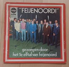 1e ELFTAL FEIJENOORD ROTTERDAM 7 vinyl Fussba...