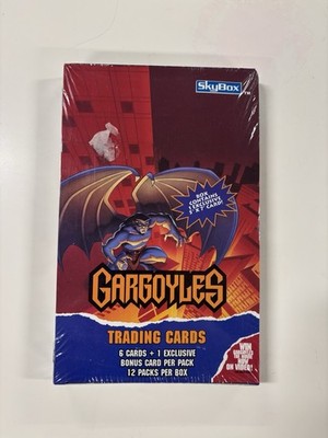 Gargoyles trading cards Skybox Booster box 12 packs -nib/sealed
