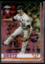 2019 Topps Chrome #79 Dean Deetz Pink Refractor