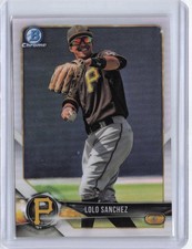2018 Bowman Draft #BD-52 Lolo Sanchez Refractors