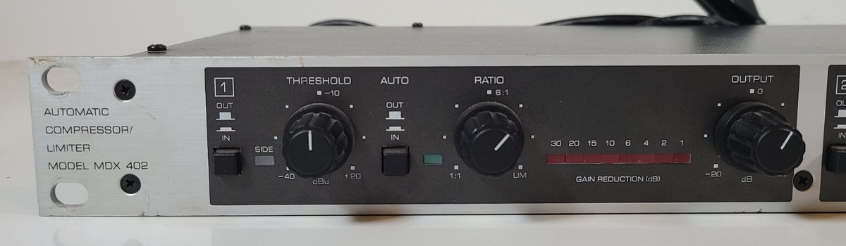 Behringer MDX 402 コンプレッサー/リミッター Behringer Automatic Compressor/Limiter MDX 402 | eBay