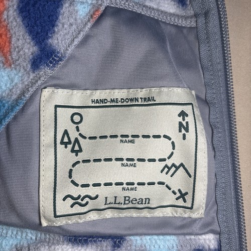 Chaqueta polar con cremallera LL Bean para niños pequeños talla 2T - Imagen 11 de 13