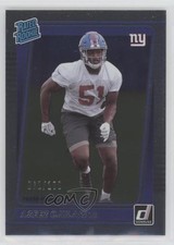 2021 Panini Donruss Rated Rookie Press Proof Silver /100 Azeez Ojulari #323 n0c