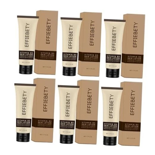 Vitamin B5 Skin Lotion, 6 Pack Gentle Moisturizing Lotion Nourishes Dry Skin