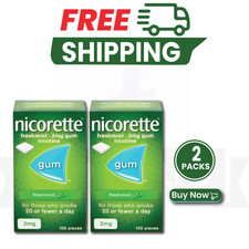 Fresh-mint Ni-corete Gum 2mg 105ct-PACK OF 2
