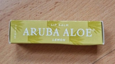 Aruba Aloe Lip Balm Lemon - Lippenbalsam Zitrone -  Lippenpflegestift - Neu -