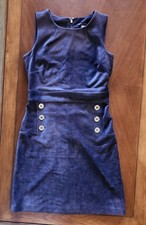 Women's NWT Tommy Hilfiger Blue Corduroy Short Dress Size 4