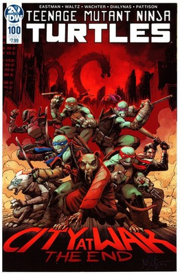 Teenage Mutant Ninja Turtles (2011) #100 NM 9.4 Dave Wachter Cover