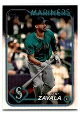 2024 Topps Baseball Update Seby Zavala Rainbow Foil #US180 Seattle Mariners