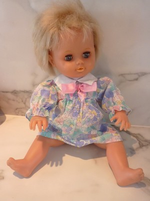 Tiny Tears Puppe Tonka/Kenner 1993 ~ 16'' Vinyl Puppe schöner Zustand Vintage